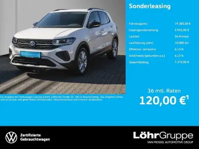 Gebraucht VW T-Cross Goal 95 PS (69 kW) 2025 Pure white SUV
