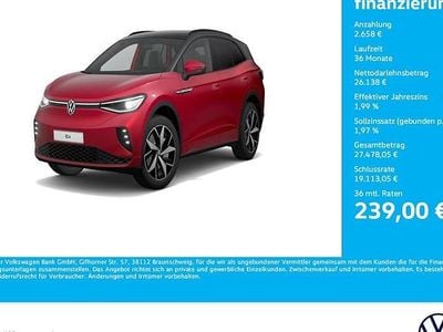Gebraucht VW ID.4 GTX 219 kW (299 PS) 2022 Kings red metallic SUV