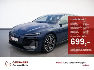 Gebraucht Audi A6 e-tron S-Line 314 kW (428 PS) 2025 Plasmablau Kombi