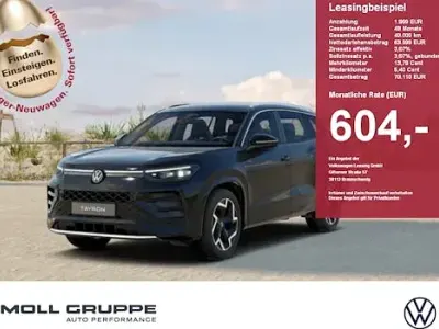 Ny VW Tayron R-line 193 HK (141 kW) 2025 Sort SUV