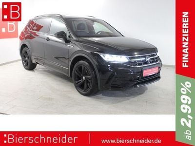 Schwarz Gebraucht 2022 VW Tiguan R-line SUV | 35.950 € (Teuer)