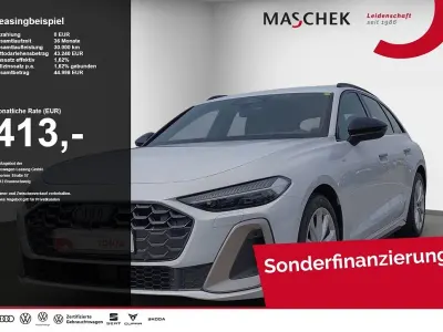 Gebraucht Audi A5 Edition .1 204 PS (150 kW) 2025 Gletscherweiß metallic Kombi
