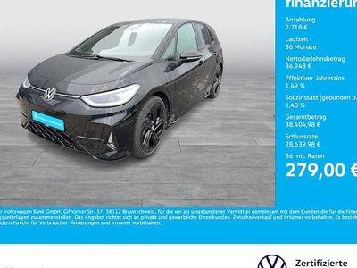 Schwarz Gebraucht 2024 VW ID.3 GTX Kleinwagen | 38.777 € (Guter Preis)