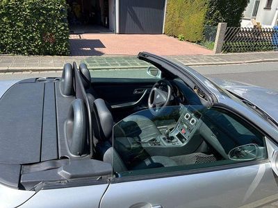 Gebraucht Mercedes SLK200 163 PS (119 kW) 2001 Silber Cabrio