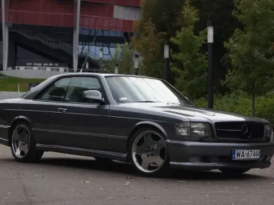 Gebraucht Mercedes 500 252 PS (185 kW) 1987 Grau Coupé