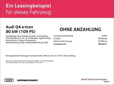 Gebraucht Audi Q4 e-tron Basis 210 kW (286 PS) 2025 Blau SUV