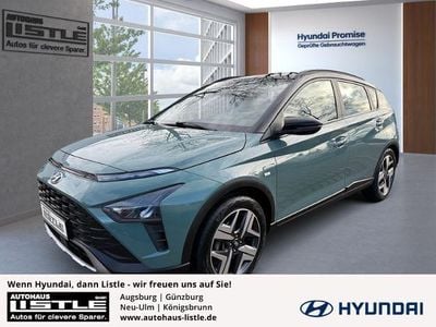 Mangrove green/ phantom black Gebraucht 2021 Hyundai Bayon Intro Edition SUV | 16.985 € (Etwas zu teuer)