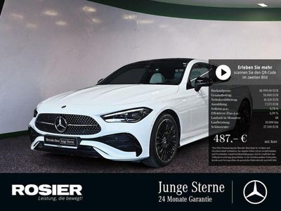 Gebraucht Mercedes 200 AMG 204 PS (150 kW) 2024 Weiss / polarweiß Coupé
