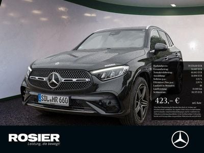 Schwarz / obsidianschwarz Gebraucht 2025 Mercedes GLC220 AMG line SUV | 59.550 € (Fairer Preis)
