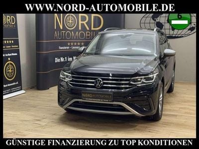 Deep black perleffek (metallic) Gebraucht 2022 VW Tiguan Allspace Elegance SUV | 30.900 € (Guter Preis)