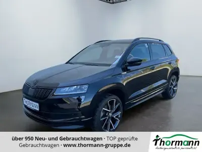 Brugt Skoda Karoq SportLine 150 HK (110 kW) 2021 Sort SUV