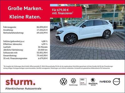 Gebraucht VW Touareg R-line 286 PS (210 kW) 2024 Pure white SUV