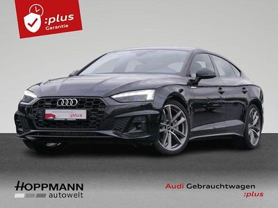 Mythosschwarz metallic Gebraucht 2022 Audi A5 Sportback Business Kleinwagen | 38.480 € (Teuer)