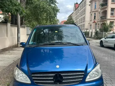 Gebraucht Mercedes Viano 115 PS (84 kW) 2007 Blau Van / Kleinbus