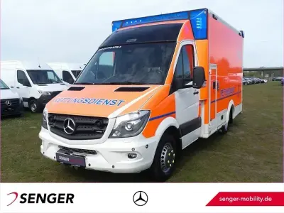 Brugt Mercedes Sprinter 190 HK (139 kW) 2019 Hvid Van