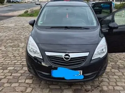 Gebraucht Opel Meriva Edition 101 PS (74 kW) 2011 Schwarz Van / Kleinbus