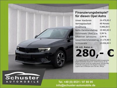 Ny Opel Astra 131 HK (96 kW) 2025 Svart Kombi