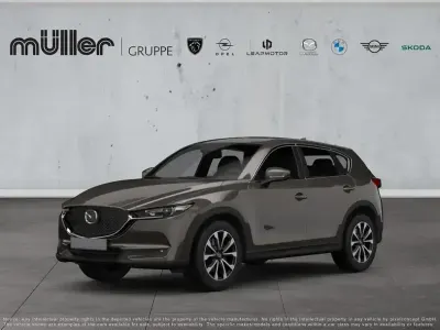 Gebraucht Mazda CX-5 Kangei 150 PS (110 kW) 2019 Obsidiangrau metallic SUV