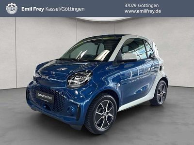 Gebraucht Smart ForTwo Coupé Passion 60 kW (82 PS) 2022 Midnight blue metallic/tridion Coupé