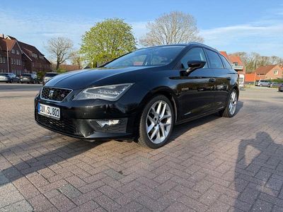Second-hand Seat Leon ST FR 150 CP (110 kW) 2015 Negru Break