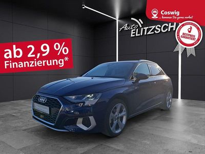 Usata Audi A3 Advanced 110 CV (80 kW) 2022 Blu Berlina