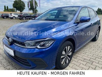 Gebraucht VW Polo Move 95 PS (69 kW) 2023 Blau Kleinwagen