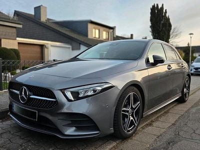 Second-hand Mercedes A180 AMG line 136 CP (100 kW) 2020 Gri Berlinǎ