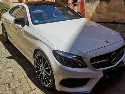 Gebraucht Mercedes C250 AMG line 211 PS (155 kW) 2018 Weiß Coupé
