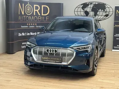 Gebraucht Audi e-tron Sportback S-Line 230 kW (313 PS) 2022 Galaxisblau metallic (metallic) SUV