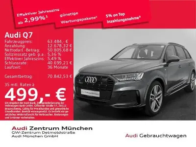 Gebraucht Audi Q7 S-Line 286 PS (210 kW) 2023 Daytonagrau perleffekt SUV