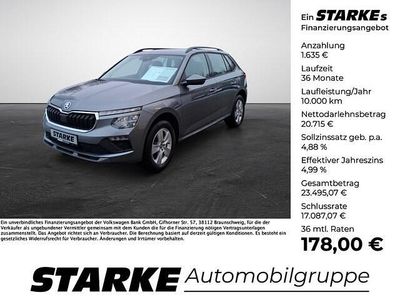 Graphitegrau metallic Gebraucht 2025 Skoda Kamiq Selection SUV | 22.350 € (Superpreis)