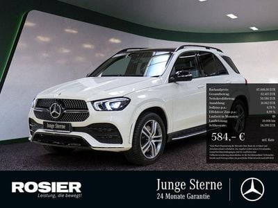 Gebraucht Mercedes GLE450 AMG AMG 367 PS (269 kW) 2023 Weiss / diamantweiss bright (metallic) SUV
