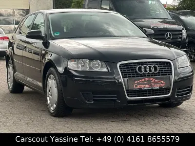 Gebraucht Audi A3 Attraction 105 PS (77 kW) 2008 Schwarz Kleinwagen