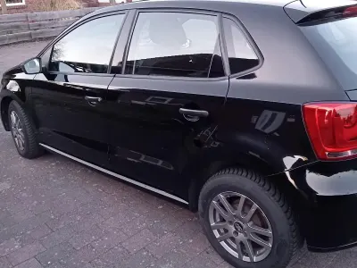 Gebraucht VW Polo 58 PS (42 kW) 2010 Schwarz Kleinwagen