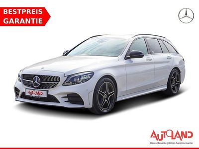 Gebraucht Mercedes C300 AMG line 258 PS (189 kW) 2019 Polarweiss Kombi