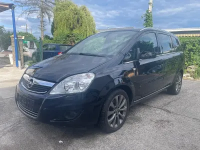 Gebraucht Opel Zafira 94 PS (69 kW) 2008 Schwarz Van / Kleinbus