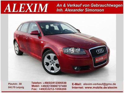 Gebraucht Audi A3 Sport 125 PS (91 kW) 2008 Rot Kleinwagen