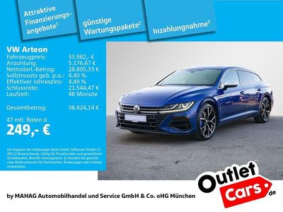 Gebraucht VW Arteon R 320 PS (235 kW) 2022 Blau Limousine