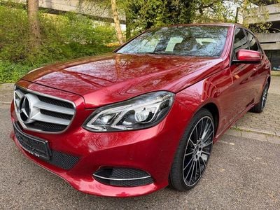 Usata Mercedes E220 170 CV (125 kW) 2015 Rosso Berlina