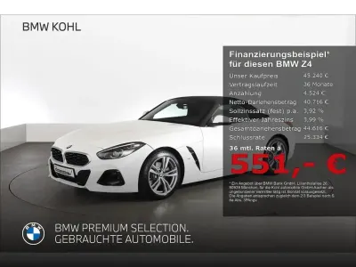 Brugt BMW Z4 Sport Line 197 HK (144 kW) 2025 Hvid Cabriolet