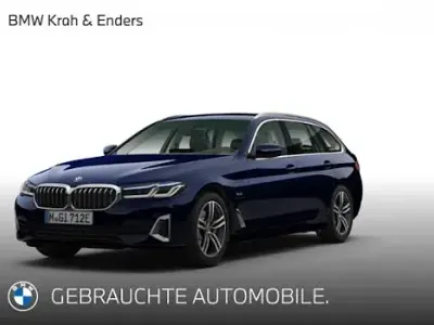 Usata BMW 530e Sport Line 292 CV (214 kW) 2022 Blu Station wagon