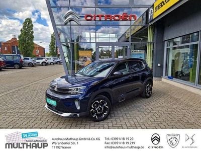 Gebraucht Citroën C5 Aircross PureTech 131 PS (96 kW) 2024 New dark blue metalliclackier SUV
