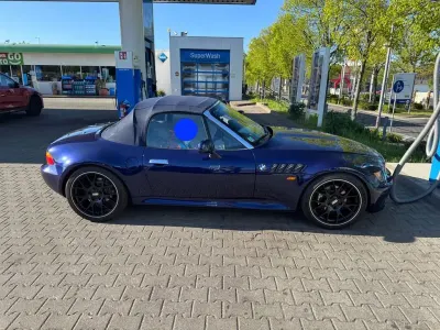 Brugt BMW Z3 M Sport 193 HK (141 kW) 1998 Blå Cabriolet