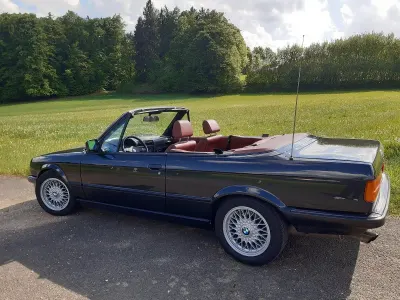 Gebraucht BMW 325 Cabriolet Shadowline 171 PS (125 kW) 1986 Schwarz Cabrio
