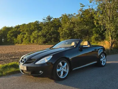 Gebraucht Mercedes SLK350 272 PS (200 kW) 2005 Schwarz Cabrio