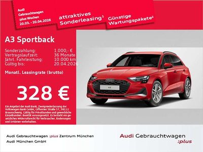 Gebraucht Audi A3 Advanced 204 PS (150 kW) 2024 Progressivrot metallic Limousine