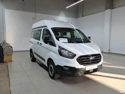 Gebraucht Ford Transit Custom Basis 131 PS (96 kW) 2022 Frostweiß Van / Kleinbus