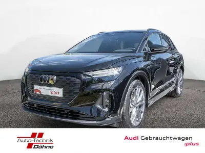 Gebraucht Audi Q4 e-tron Basis 210 kW (286 PS) 2024 Mythosschwarz metallic SUV