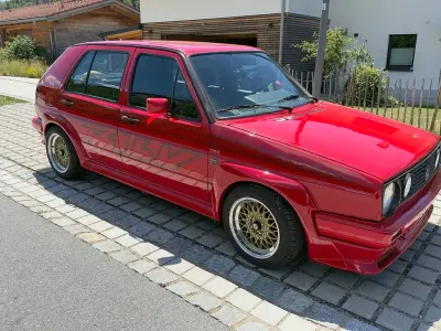 Gebraucht VW Golf II GTI 139 PS (102 kW) 1986 Rot Kleinwagen