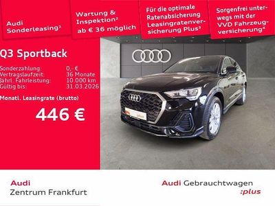 Gebraucht Audi Q3 Sportback Ambiente 190 PS (139 kW) 2025 Schwarz SUV